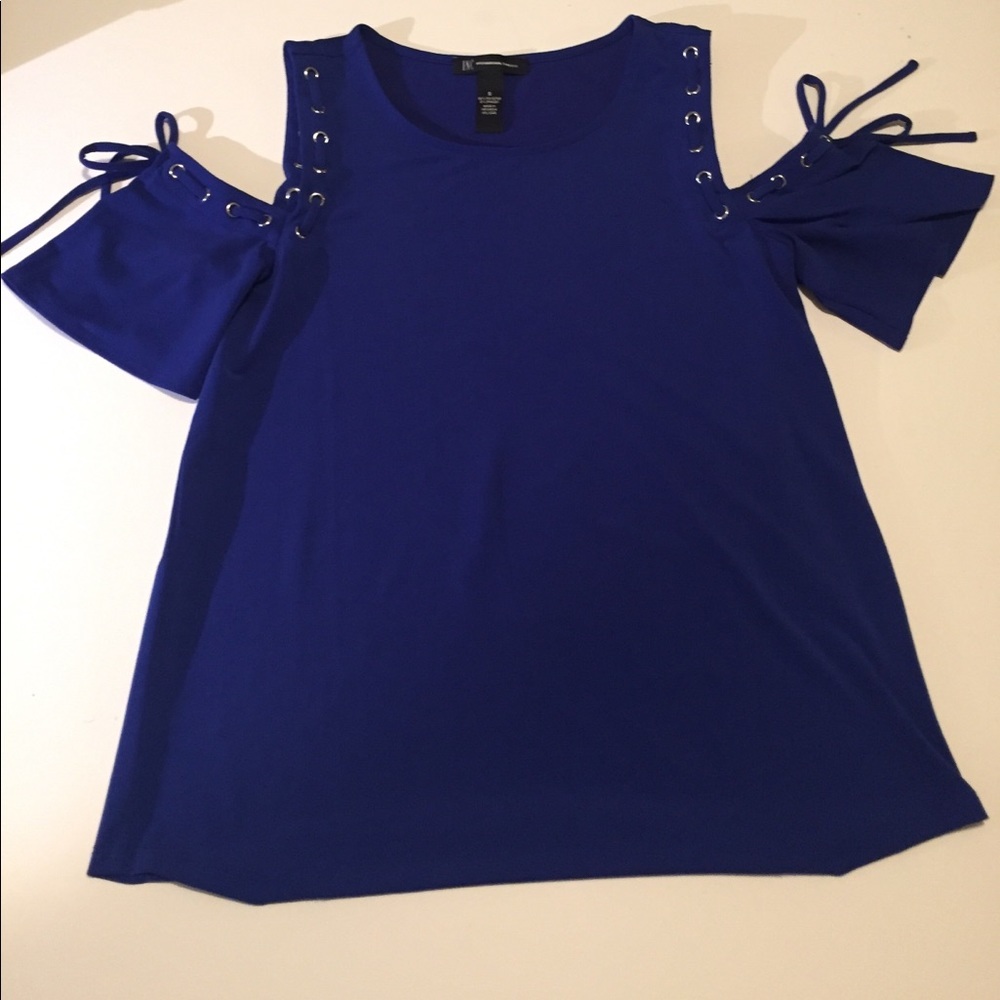 INC cold shoulder top